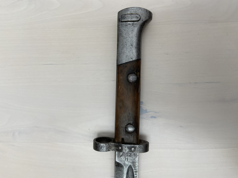 Bajonett VZ 24 – Hersteller CSZ (Serie H) – Bild 4