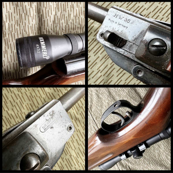 Luftgewehr Weihrauch HW 35 mit ZF 4,5mm – Bild 2