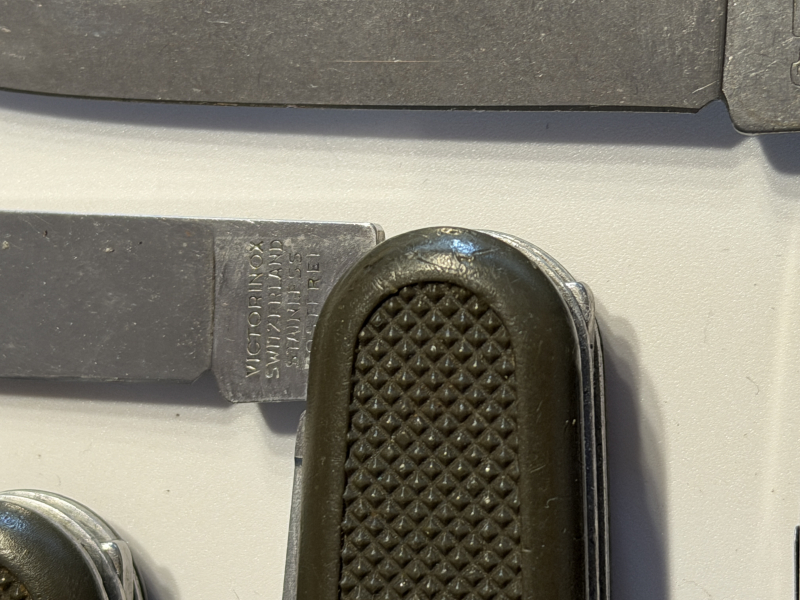 6 x Bundeswehr(?) Taschenmesser unterschiedliche Hersteller – Bild 4