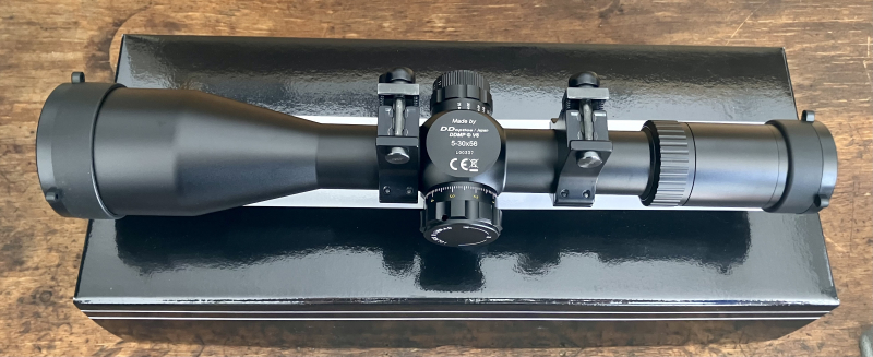 Long Range Zielfernrohr DDoptics DDMP 5-30x56, FFP, MRAD – Bild 2