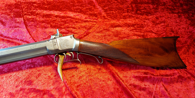Scharfschützengewehr orig. amerik. Wesson-Rifle – Bild 5