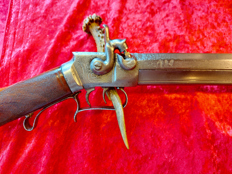 Scharfschützengewehr orig. amerik. Wesson-Rifle – Bild 2