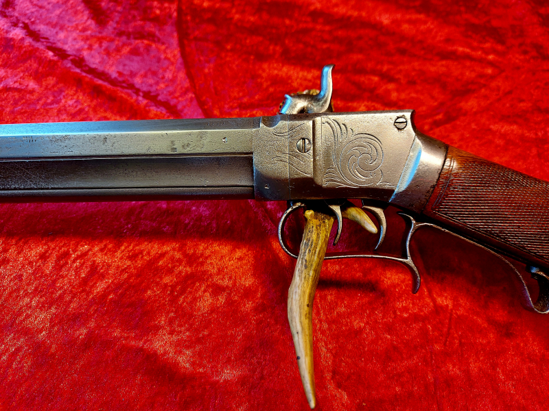 Scharfschützengewehr orig. amerik. Wesson-Rifle – Bild 4