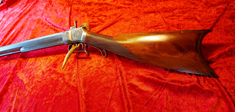 Scharfschützengewehr orig. amerik. Wesson-Rifle – Bild 3