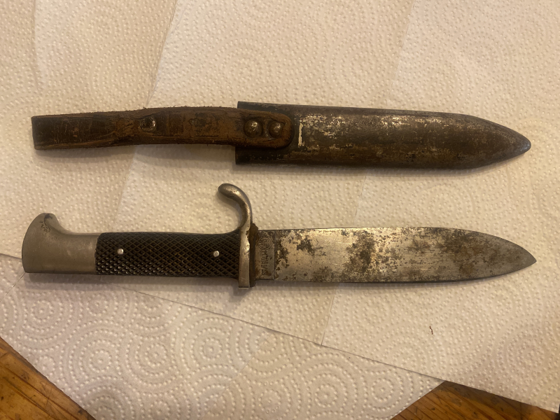 HJ Fahrtenmesser, WK2,Militaria – Bild 2
