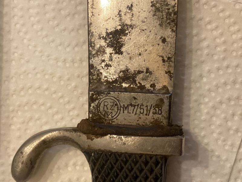 HJ Fahrtenmesser, WK2,Militaria – Bild 3
