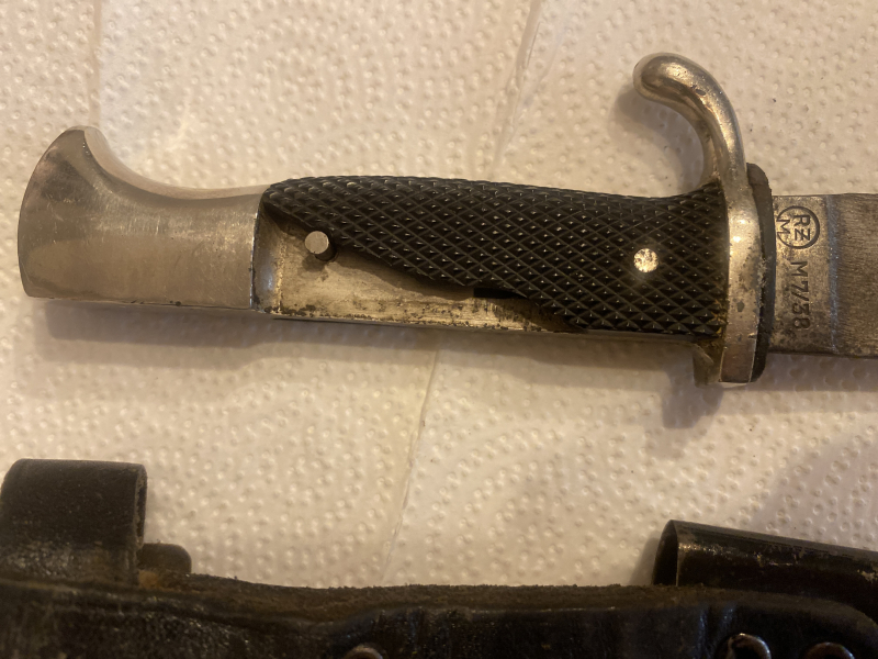 HJ Fahrtenmesser,WK2, Militaria – Bild 3