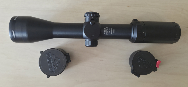 Bushnell Trophy XLT 1.5-6x42, 4A Absehen beleuchtet – Bild 3
