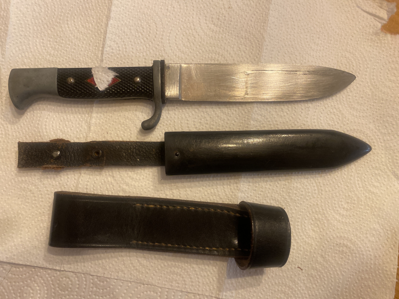 HJ Fahrtenmesser,WK2,Militaria – obrázek 2