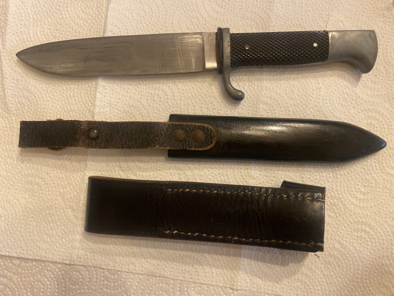 HJ Fahrtenmesser,WK2,Militaria – obrázek 3