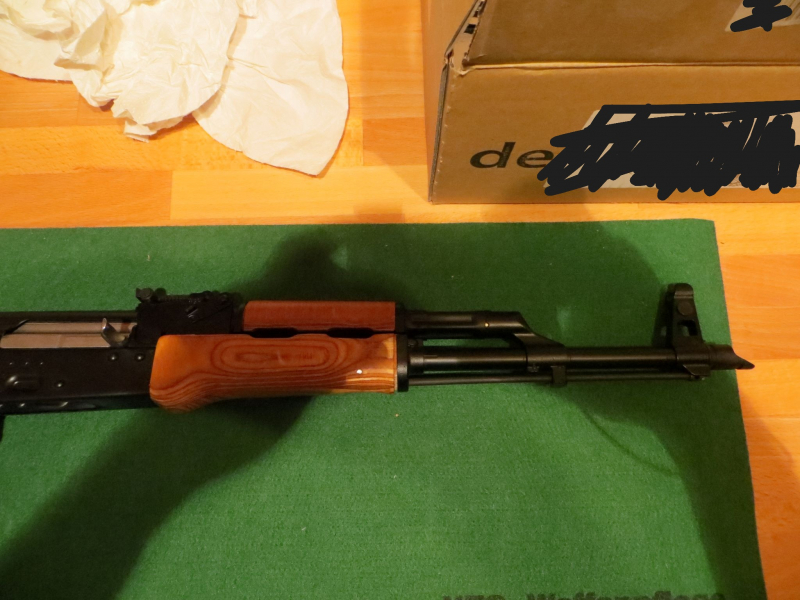 WBP Jack AK Kaliber 7,62x39 Holzschaft, SLB, klassische Version im AKM look, verchromter Lauf, TOP ! – nuotrauka 2