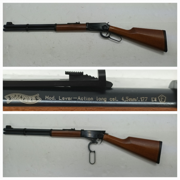 Walther Lever Action ***** BLACK ***** TIP TOP - Unterhebel Luftgewehr ***** NP 475,- EUR !!!!!! – Bild 1