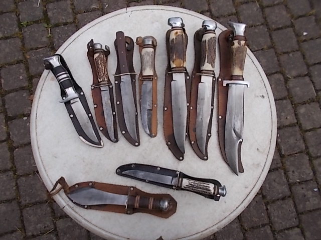 Achtung Sammler Konvolut solinger Messer Jagdmesser no 98 Salut Teile – imaginea 2