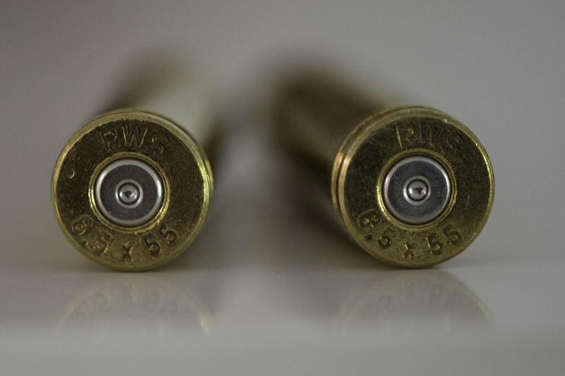 55 gebrauchte Hülsen 6,5 x 55 SE – Bild 2
