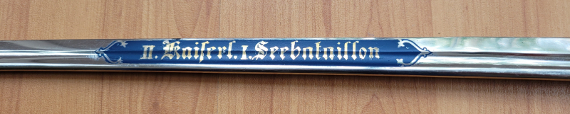 Kaiserliche Marine Bajonett Mod.98 mit Klingenätzung Carl Eickhorn Solingen – Bild 3