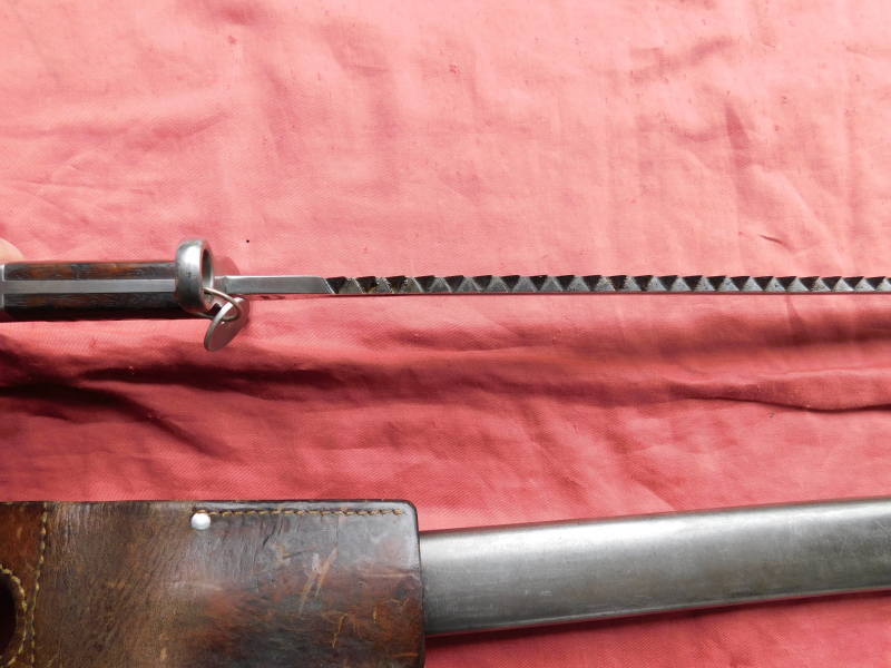 Schweizer Pionierbajonett M1914, super Zusand – Bild 4