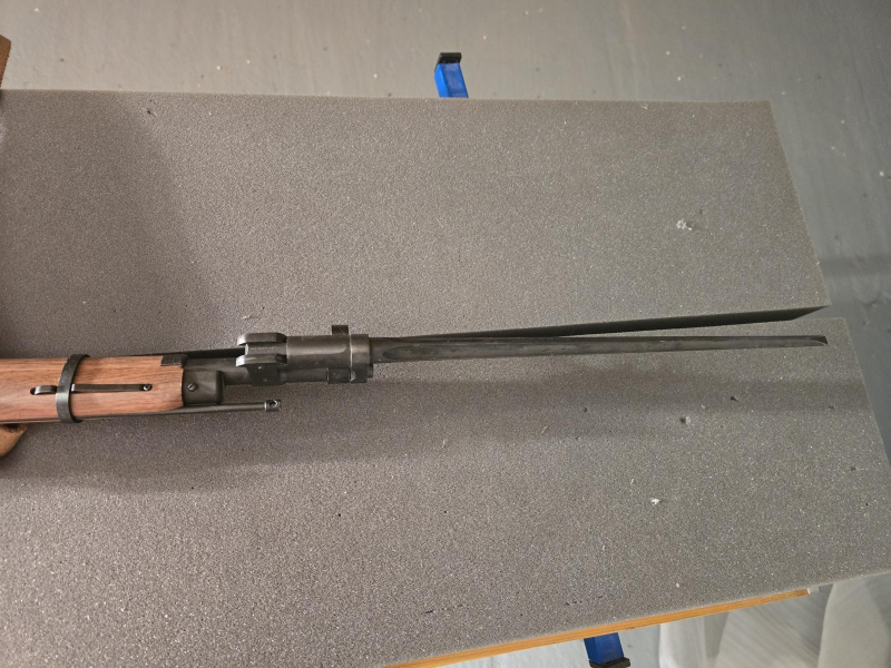 CO2 Gewehr Gletcher M1944 mit Bajonett und Trageriemen Kaliber 4,5 mm BB – imaginea 4