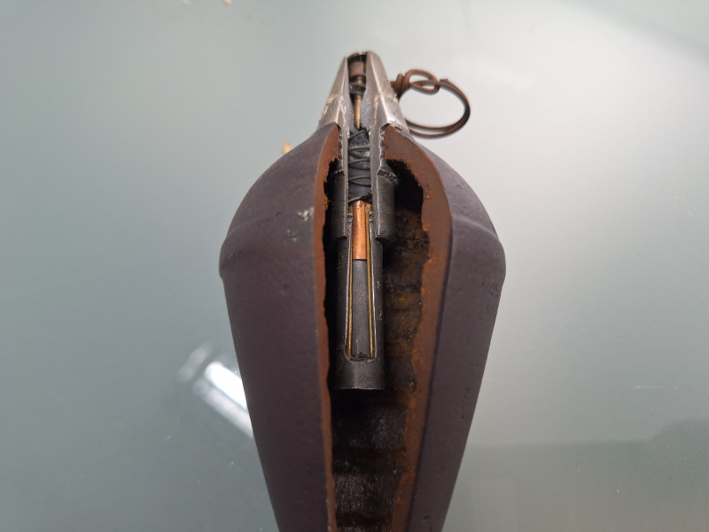 Schnittmodell Französische 60 mm Wurfgranate Brandt. – Bild 2