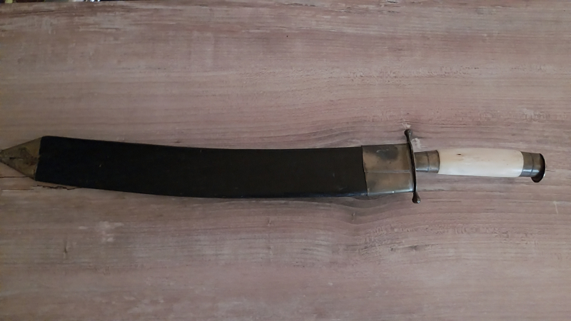 Antikes Österreiches-Jagdschwert -von 1772 mit Elfenbein Griff – Bild 6