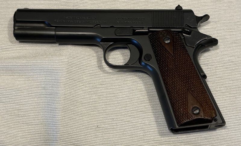 Colt Government 1911 Marina Argentina 1914 ARA Moreno Navy ORIGINAL .45 ACP – billede 4