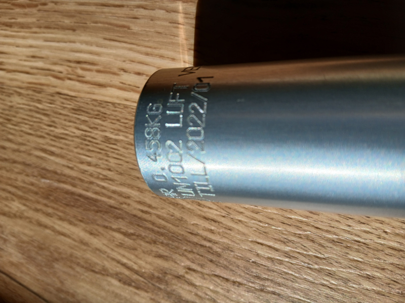 Kartusche Walther LG 200 300 400 500 Alu Pressluft – zdjęcie 3