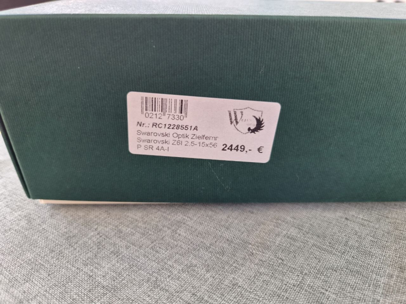 Zielfernrohr Swarovski Z6i 2,5-15x56i mit Schiene – Bild 4