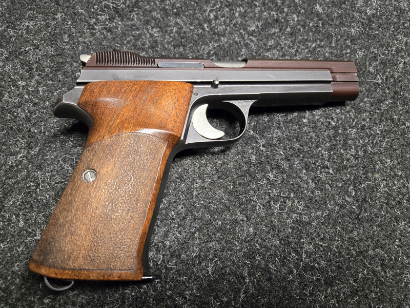 Rarität: SIG P210-4 | Kal. 9mm Luger | Pistole des BGS | Sehr guter Zustand! – obrázek 5