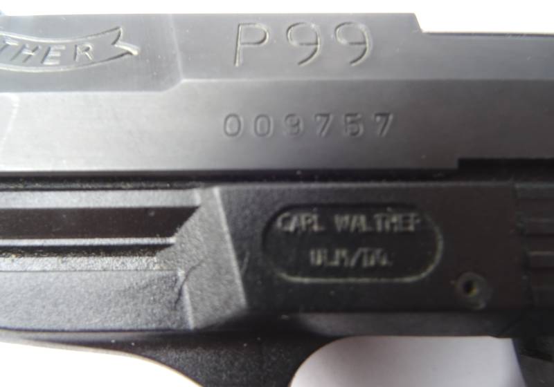 Walther Selbstladepistole P 99 Kal. 9mm Para – Bild 3