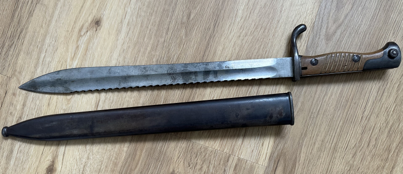 Bajonett 98/05 mit Säge selten , Tausch möglich – Bild 2