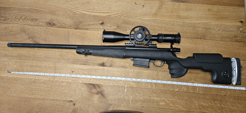 HOWA 1500 .223 Rem Repetierbüchse mit HAWKE Zielfernrohr, MDT-Chassis, Mündungsgewinde – Top Zustand – Bild 2