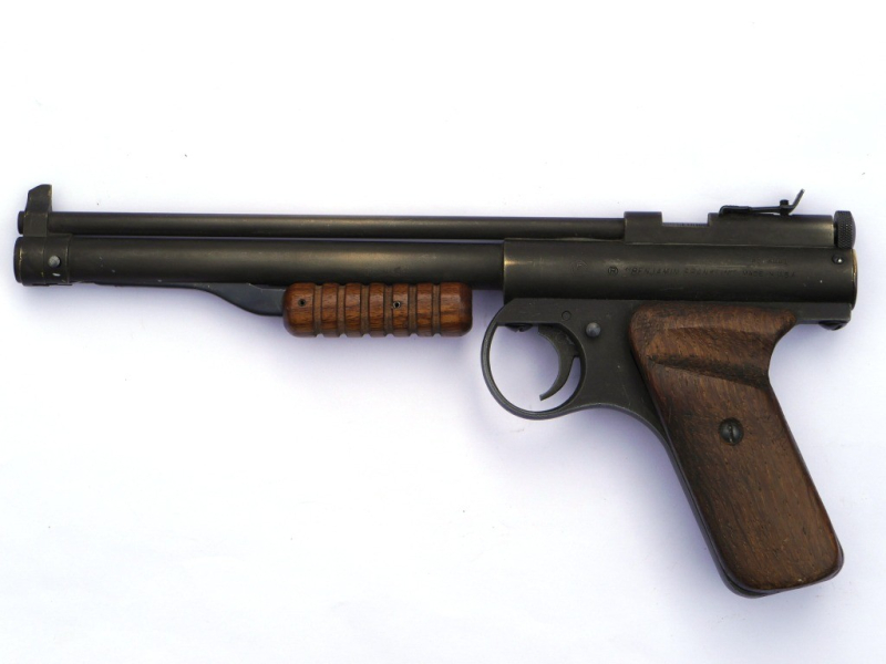 Sammler-Luftpistole Benjamin-Franklin Model 132 Kal. 4,5, mit F – slika 2