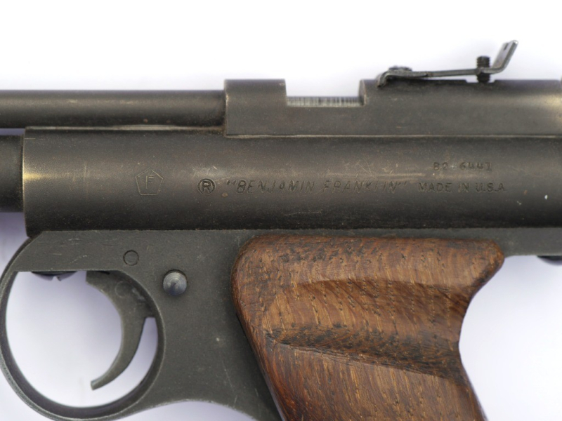 Sammler-Luftpistole Benjamin-Franklin Model 132 Kal. 4,5, mit F – slika 3