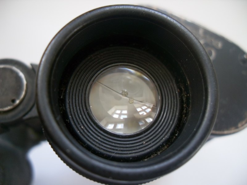 Wehrmacht Dienstglas Carl Zeiss 10 x 50 mit Strichplatte ( Entfernungsmesser ? ) – stampa 5