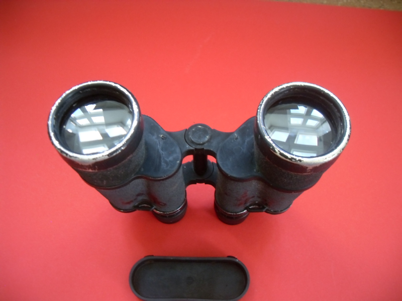 Wehrmacht Dienstglas Carl Zeiss 10 x 50 mit Strichplatte ( Entfernungsmesser ? ) – stampa 4