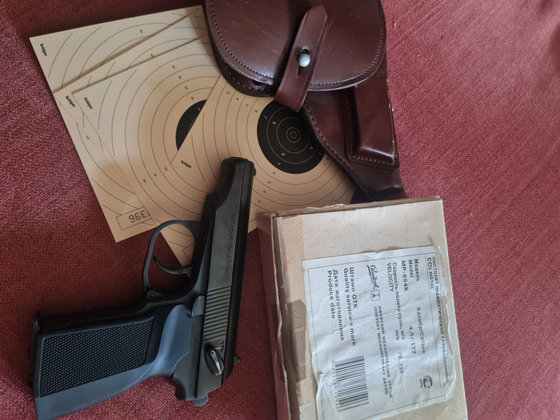 MAKAROV BAIKAL MP 654K mit NVA Holster – imagem 2