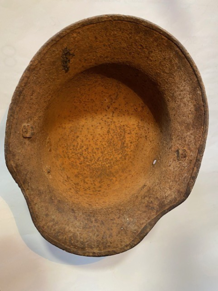  Dt.Reich Infantrie Stahlhelm WK1 No MG08 Bajonett G98 – obrázek 3