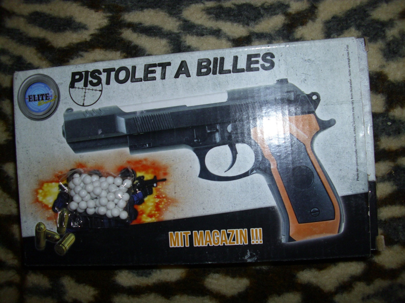 Perkussionspistole Kal. 41 u. Airsoftpistole Kal. 6mm BB – Bild 4