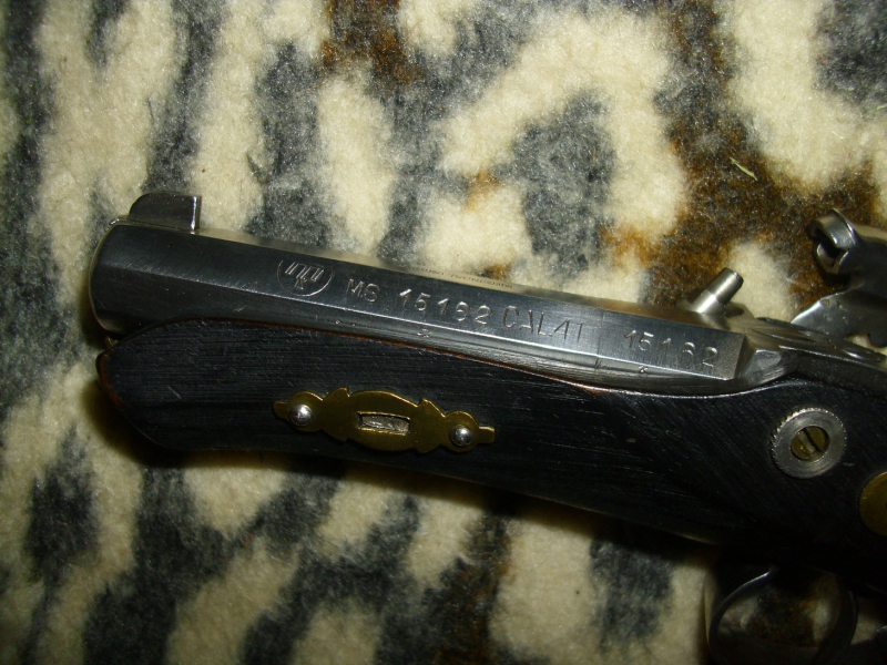 Perkussionspistole Kal. 41 u. Airsoftpistole Kal. 6mm BB – Bild 3