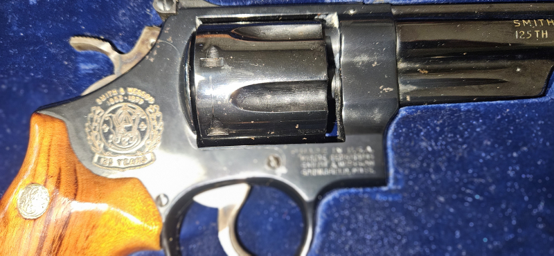 Smith & Wesson 125th Anniversary Commemorative 1852–1977 – Cal. .45 Colt – Ungeschossen – Komplet – Bild 5