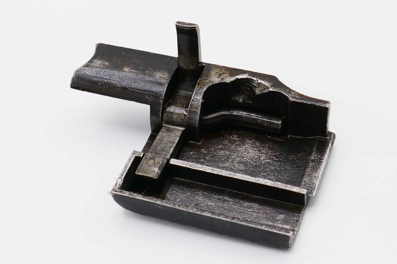 Original Seitenplatte / Abdeckplatte mit Hebel für Pistole 08 P.08 P08 Luger – Bild 2