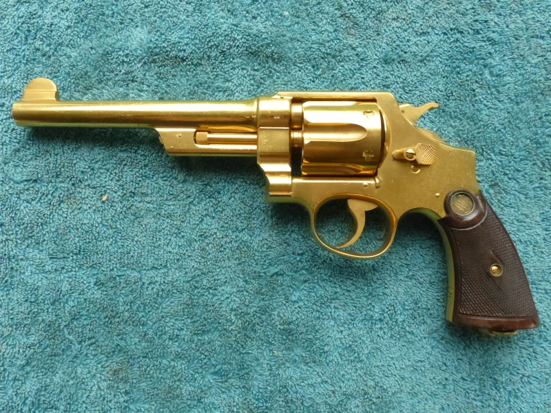 Smith&Wesson,S&W,Mod.1908, Triple-lock,.455 MarkII – billede 2