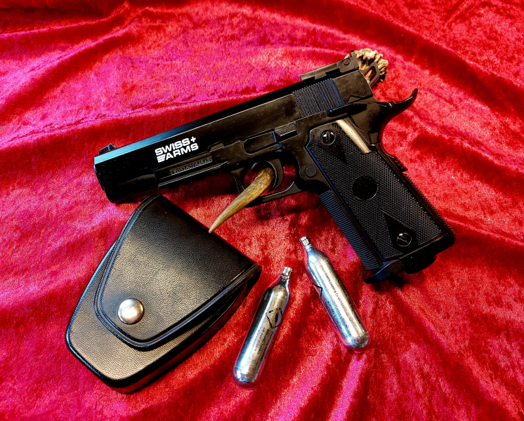 CO2 Pistole Swiss Arms 1911 – Bild 2