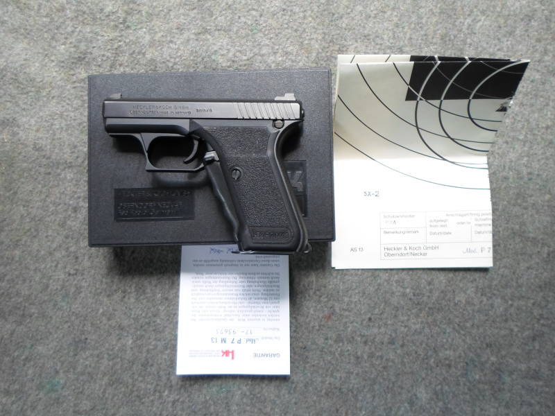 Heckler & Koch P 7 M 13, 9 mm Luger, ngl. OVP – Bild 5