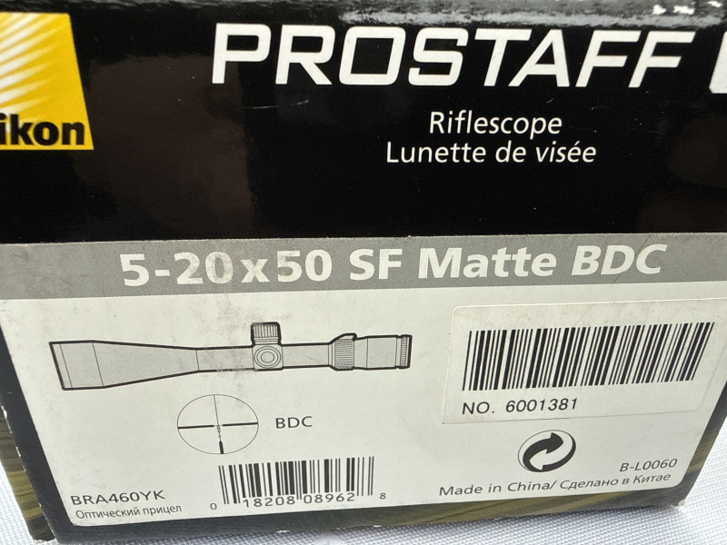 Nikon Prostaff 7 , 5-20 x 50 Zielfernrohr – stampa 5