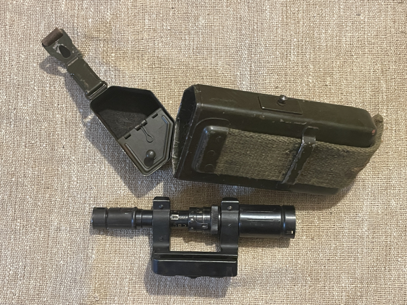 ZF 41 Zielfernrohr im Behälter für Mauser 98 Scharfschützengewehr WK2 WWII – Bild 2