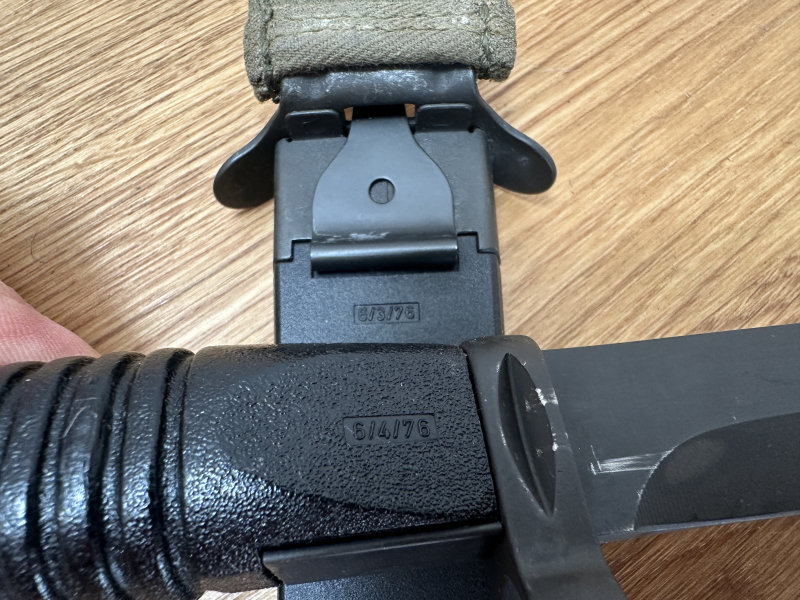 +++Original Bundeswehr Heckler & Koch G3 Bajonett im sehr gutem Zustand-Sammlerstück so ! – Bild 3