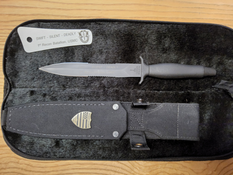Gerber Mark II Kampfmesser USMC – billede 2