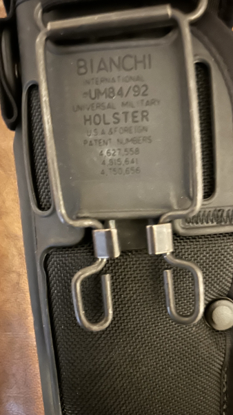 Bianchi Holster US Army Model M84 / 92für Beretta 92 – Bild 2