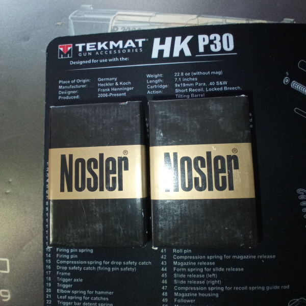 100 Nosler 9,3mm Geschosse 286grs. – Bild 2