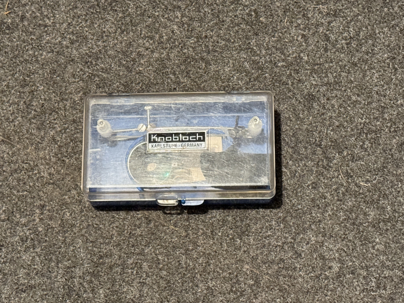 Knobloch Schießbrille mit Irisblende & Seitenblende im Originaletui – Karlsruhe Germany – billede 3